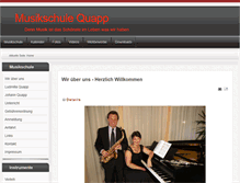 Tablet Screenshot of musikschulequapp.de